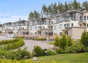 Sjöutsikten ett kvarter i stadsdelen Stadsskogen i Alingsås