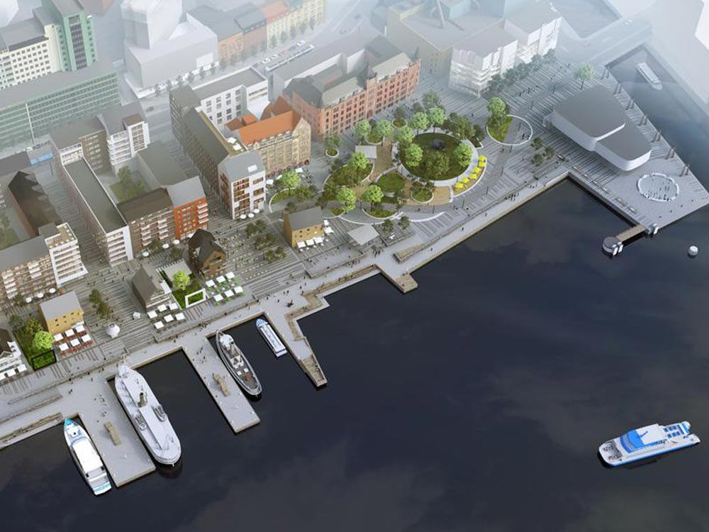 Älvstaden – utveckling av 25 000 bostäder och 45 000 arbetsplatser på båda sidor om Göta Älv.